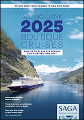 2025 Boutique cruises brochure cover